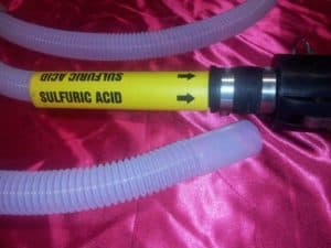 Convoluted PTFE Tubing With Cuffs